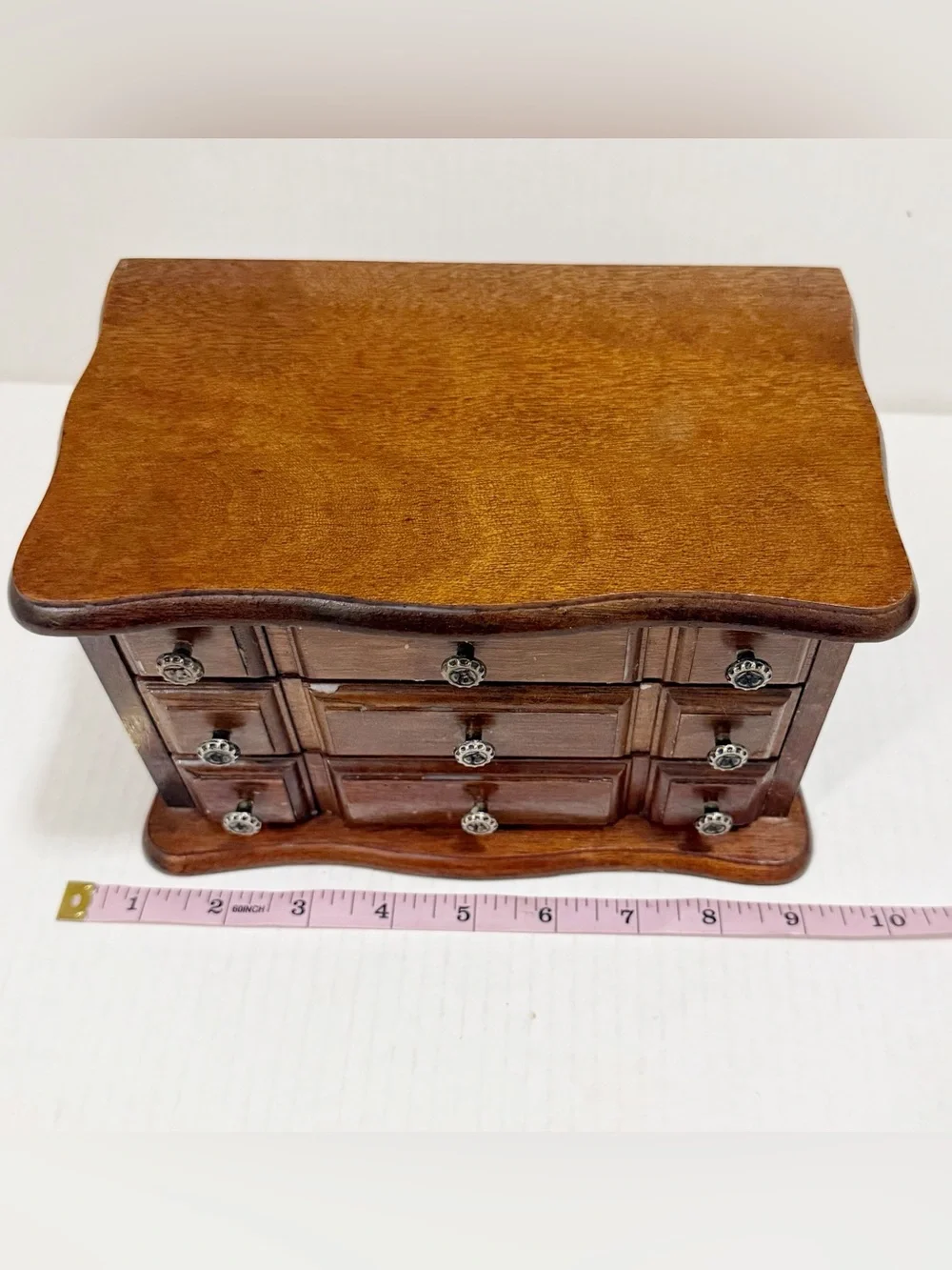 Vintage Wood Jewelry Box